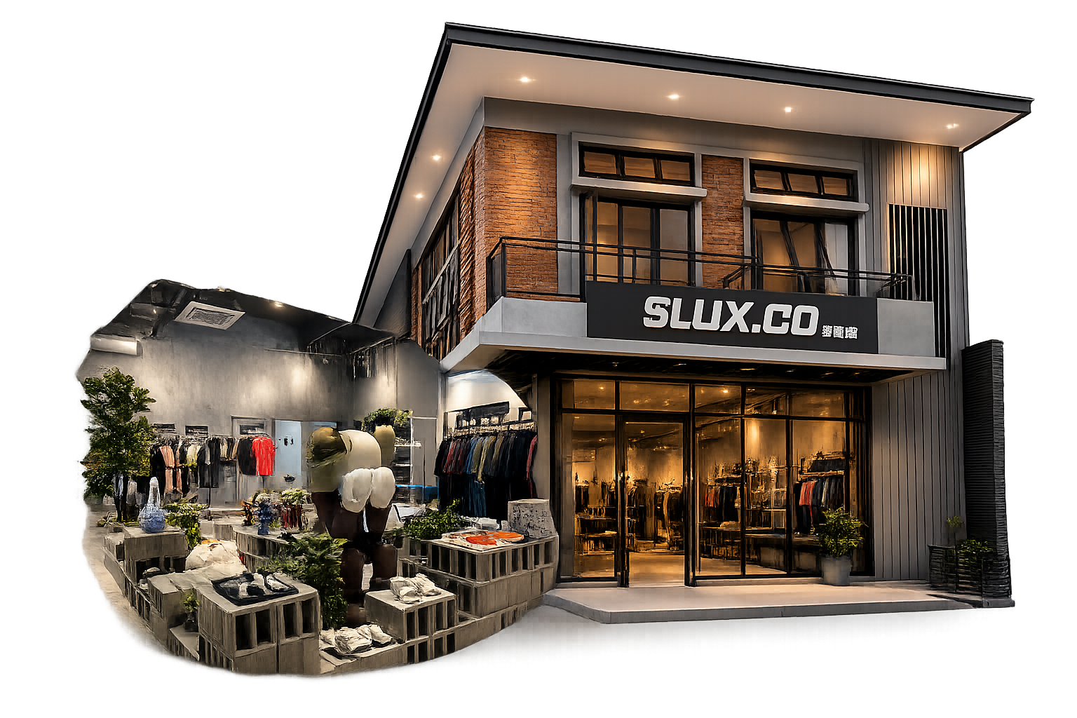 SLUX.CO streetwear clothing store