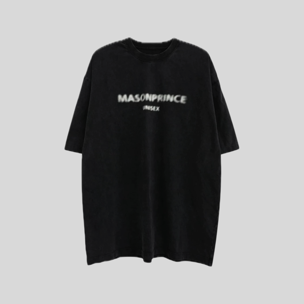 Mansonprince Blurred Wording Tee (4)