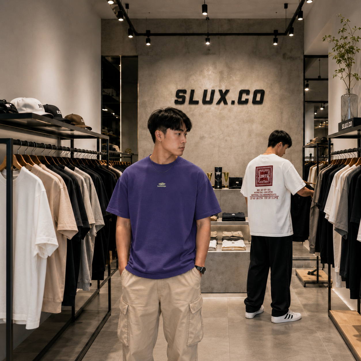 SLUX.CO local clothing store in Malaysia