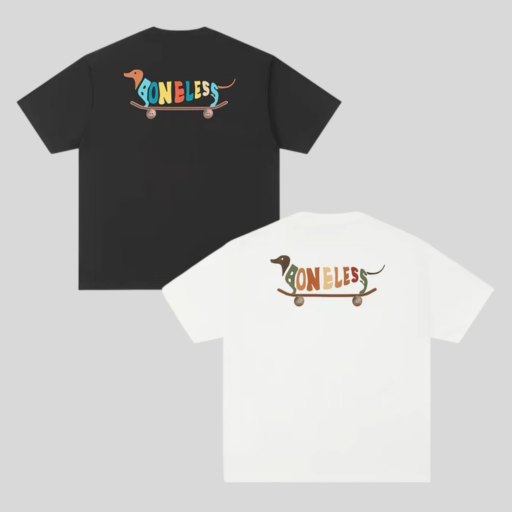 BONELESS COLORFUL DOG TEE