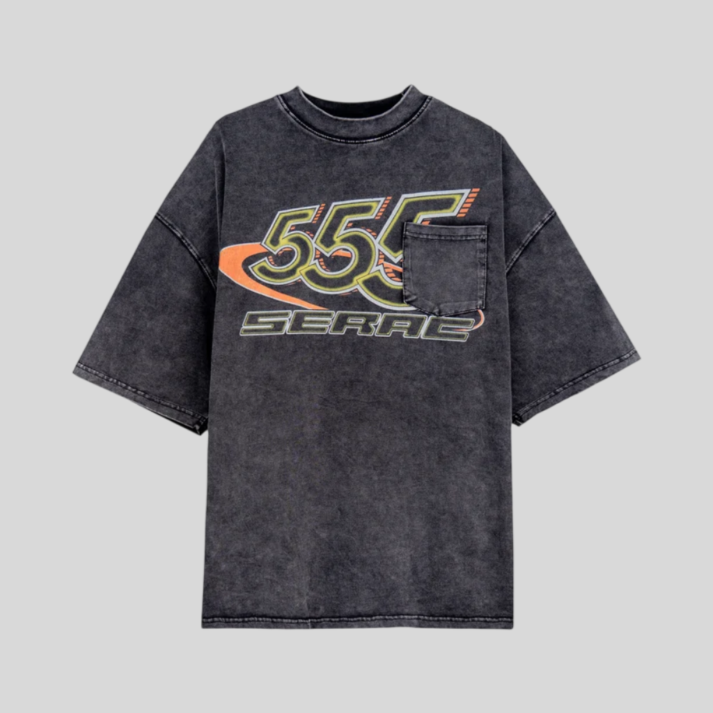 SERAC 555 NOTEBOOK POCKET TEE