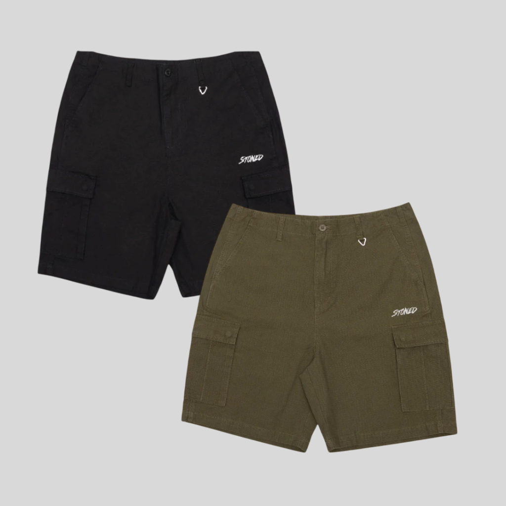 STONED CARGO SHORTS