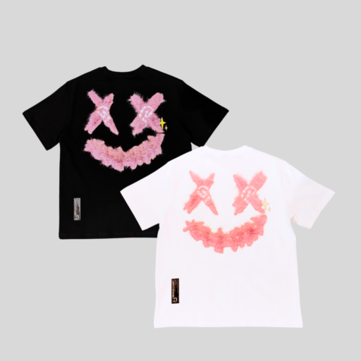 RICKY IS CLOWN PINK FUR TEE