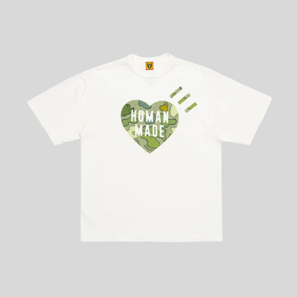 HUMAN MADE X KAWS HEART TEE