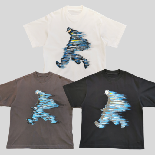 GD ixxi HUMAN PAINTING TEE